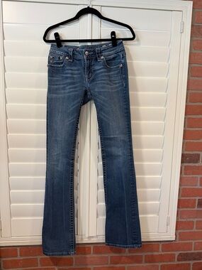 Miss me Women’s Flared Jeans - Medium Blue